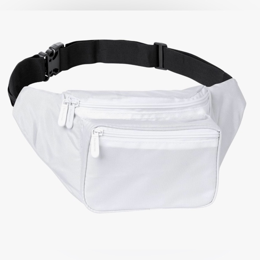 White Fanny Pack, used once, like new